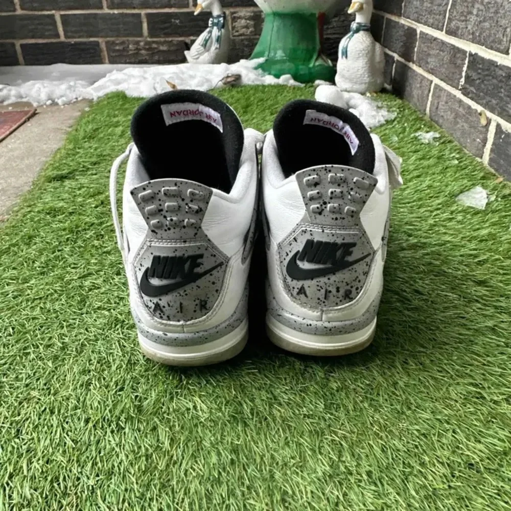 Air Jordan 4 Retro OG 'White Cement' 2016 Men’s Size 9.5 - Picture 4 of 7